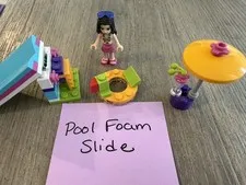 LEGO FRIENDS Set #30401 "Pool Foam Slide" - Complete with Instructions