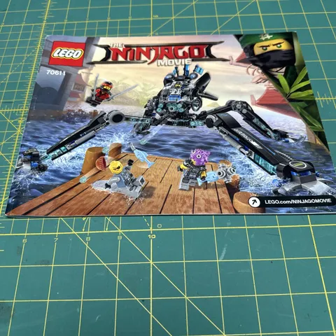 LEGO Ninjago 70611 Instruction Manual ONLY Photo Instructions Booklet Guide 2017