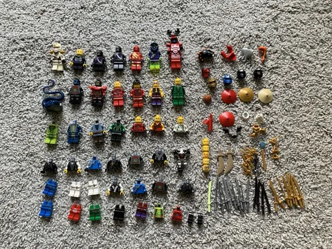 LEGO Ninjago Minifigure Parts Lot - Kai DX