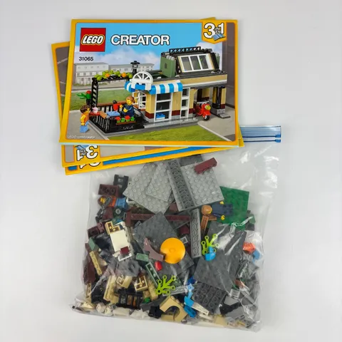 LEGO Creator: Park Street Townhouse 3 in 1 (31065) 100% Complete No Box