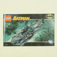 LEGO Batman The Batboat Hunt for Killer Croc 7780 Instruction Manual Only