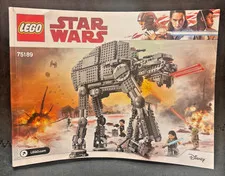 LEGO STAR WARS 75189 Instruction Manual ONLY - First Order Heavy Assault Walker