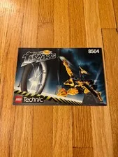 Lego Technic Throw Bots Jet (8504) Instruction Booklet Only