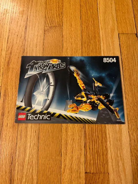 Lego Technic Throw Bots Jet (8504) Instruction Booklet Only
