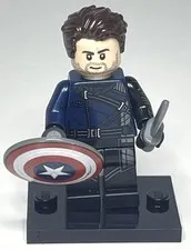 Lego COLMAR04 Winter Soldier (Minifigure, 71031, Marvel CMF Series 1, 2021)