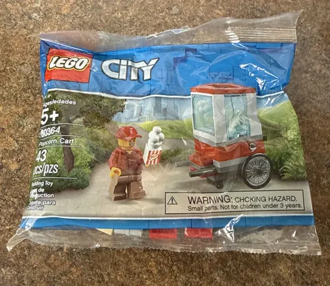 LEGO City Popcorn Cart 30364 Polybag  NEW Sealed