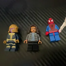 LEGO Spider-Man Minifigure Lot of 3 Plastic Minifigures