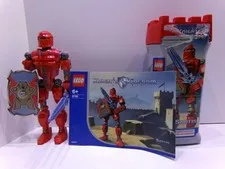 LEGO Knights' Kingdom Santis 8785 Complete with Instructions and Canister