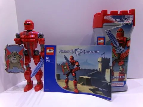 LEGO Knights' Kingdom Santis 8785 Complete with Instructions and Canister