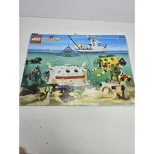 Lego System Deep Reef Refuge 6441 Manual Instruction Booklet Only Vintage 1997