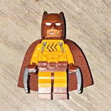 LEGO The LEGO Batman Movie Minifigure Brown Batman w/ Cape Plastic 6+