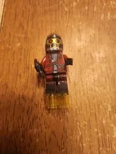 LEGO minifigure Star Lord sh123 Marvel Guardians Galaxy 76021 mask Milano