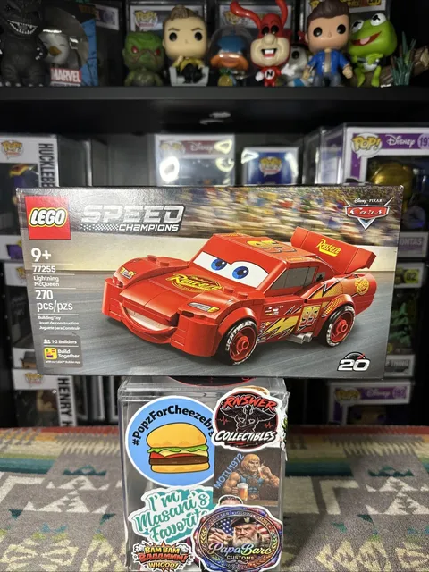 LEGO Speed Champions Lightning McQueen Toy - Disney Pixar Cars 77255