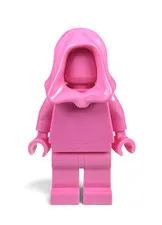OFFICIAL LEGO Star Wars JEDI / SITH Dark Pink Monochrome Prototype Minifigure