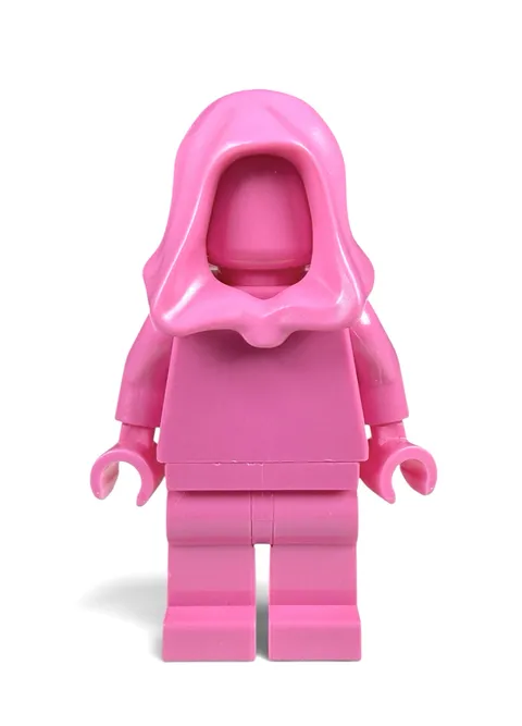OFFICIAL LEGO Star Wars JEDI / SITH Dark Pink Monochrome Prototype Minifigure