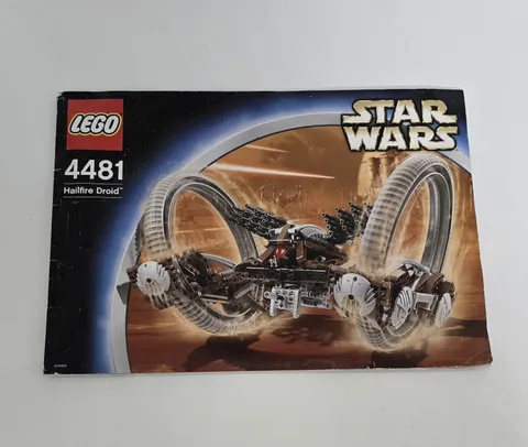 2003 LEGO Star Wars 4481 Hailfire Droid Instruction Manual