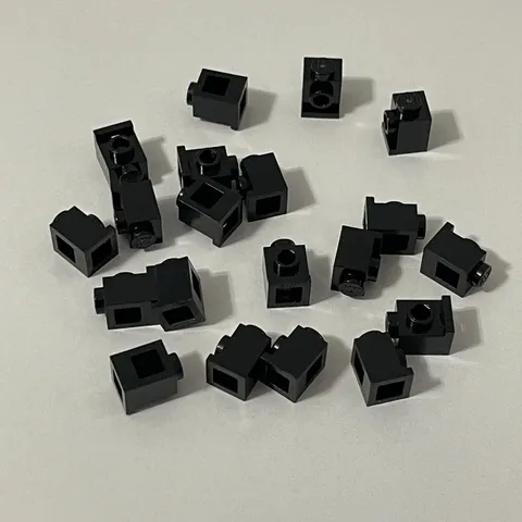 Lego 4070 Black Replacement Parts Pieces Lot of 20
