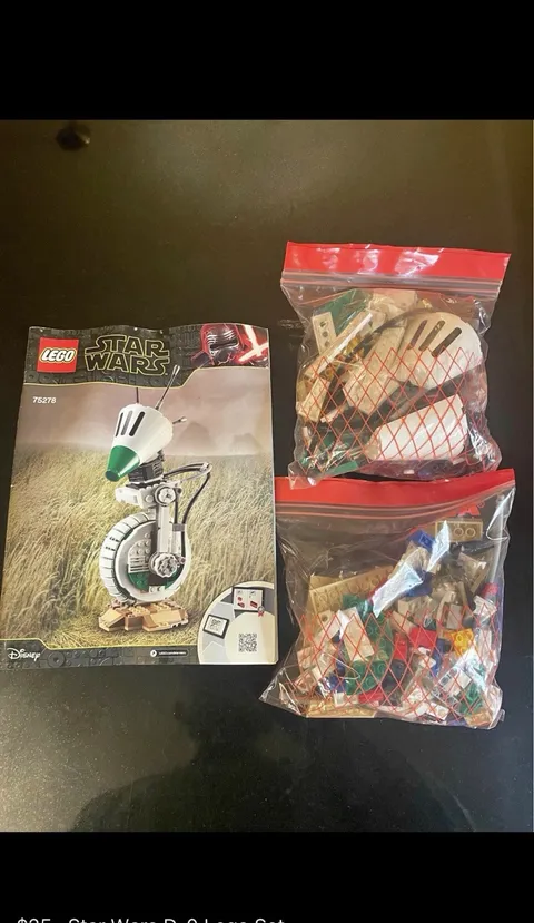 LEGO Star Wars D-O 75278 Incomplete Set with Instructions (2019)