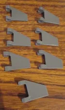 LEGO FLAG 2X2 TRAPEZOID (7 PCS) Dark Gray 44676!!