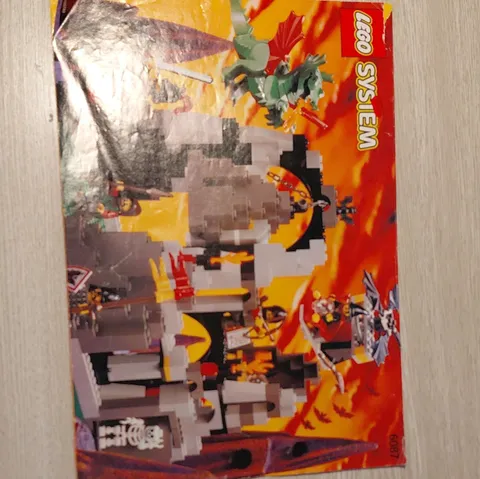 Lego Fright Knights Instruction Booklet Lot from 1997