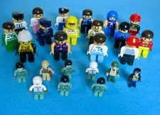Lot of LEGO DUPLO FIGURES PLUS LEGO MINI FIGURES