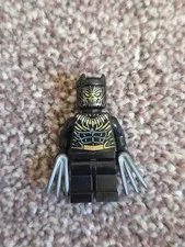 LEGO Super Heroes Erik Killmonger Golden Jaguar Minifigure - sh0477 - Set 76099