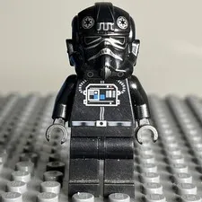 Lego Imperial TIE Defender Fighter Pilot Minifigure 9492 Star Wars sw0268a 3J