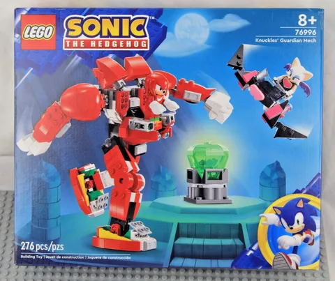 LEGO 76996 Sonic the Hedgehog: Knuckles' Guardian Mech (BNIB, Retired)
