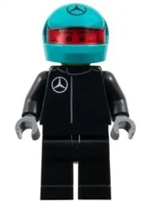 LEGO® Minifig sc124 - Mercedes-AMG PETRONAS F1 Team W15 E Performance Driver