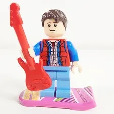 Lego Marty McFly Minifigure Ideas Back to the Future 71201 21103 idea001