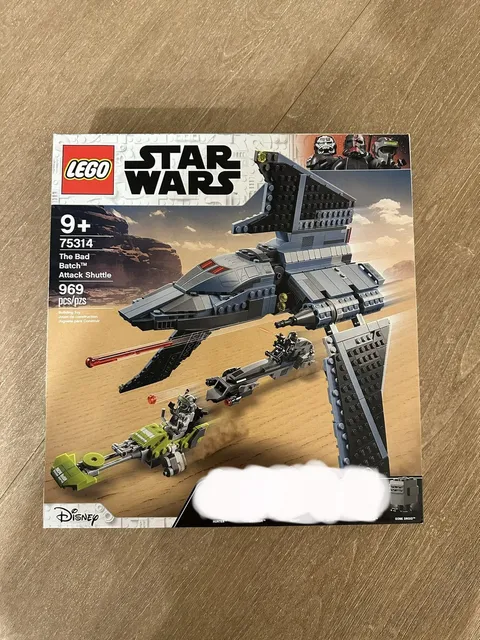 LEGO Star Wars: The Bad Batch Attack Shuttle (75314) Read Description