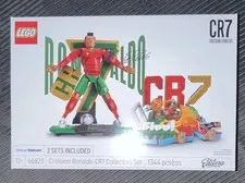 LEGO CR7 Cristiano Ronaldo Collectors Set 66823 1344 pcs 12+ Limited Edition