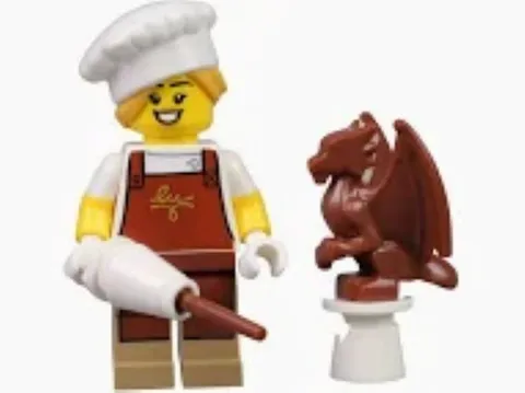 LEGO Collectible Minifigure Series 29 71052 - Chocolatier Cook w/ Dragon SEALED