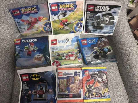 LEGO Assorted Poly Bags - NEW Sealed