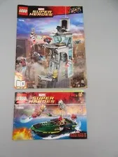 LEGO Instruction Manuals/Books Marvel Super Heroes Book 1-76038 & 76006