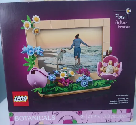 LEGO Botanicals Floral Picture Frame #40916 310 pcs Age 9+ NEW Sealed Box.