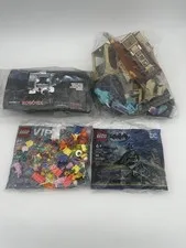 Lot Of 4 Lego (3) -1 Is Used. Batman, Harry Potter Robotix - 1 Games Collectors