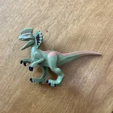 Lego Jurassic World DILOPHOSAURUS mini figure Dinosaur 75934 76951 dilo03