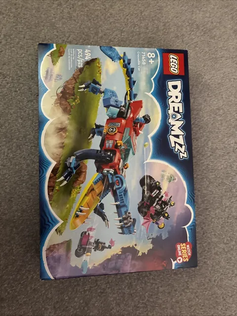 LEGO 71458 DREAMZzz Crocodile Car 494 Pieces NEW FACTORY SEALED BOX