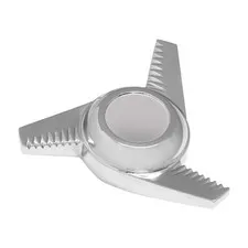 Gg Grand General 90353 Chrome California Groovy Spinner 3 Bar Screw Mount Left