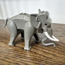 Lego Gray Elephant Adventurers Orient Expedition Minifigure 7414