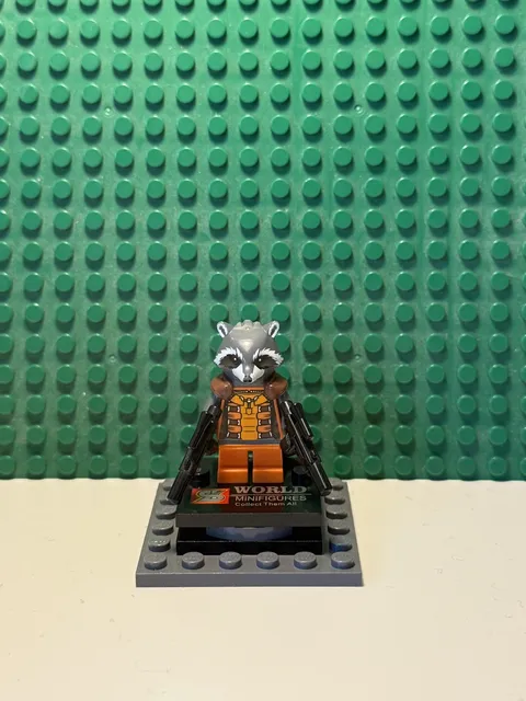 Lego Guardians of the Galaxy Super Heroes Rocket Racoon Minifigure 76020