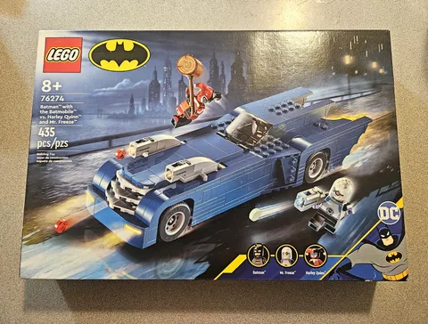 LEGO DC Batman Batmobile vs. Harley Quinn & Mr. Freeze Set 76274 435pcs Sealed