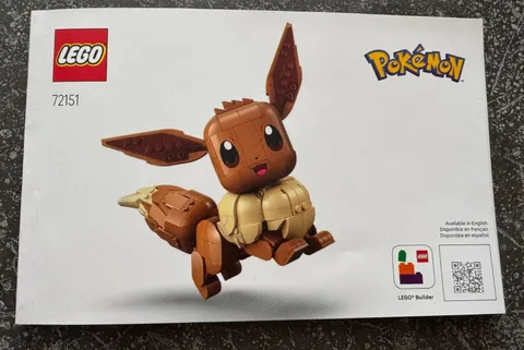 72151 LEGO INSTRUCTION BOOK ONLY Pokemon Eevee