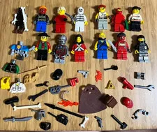 LEGO Minifigure Set of 13 Rare Parts Included