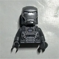 LEGO Irpn Man War Machine Minifigure Silver Armor sh0066 from set 76006-1