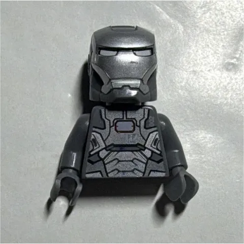 LEGO Irpn Man War Machine Minifigure Silver Armor sh0066 from set 76006-1