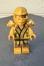 LEGO Ninjago Lloyd Golden Ninja Mini Figure minifig