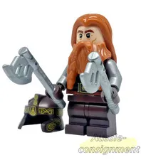 lego The Lord of the Rings Minifigure Gimli  lor119 10316