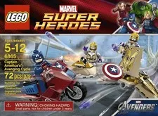 LEGO Marvel: Captain America's Avenging Cycle (6865)